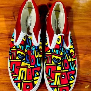 Men’s Van slip on casual canvas shoes